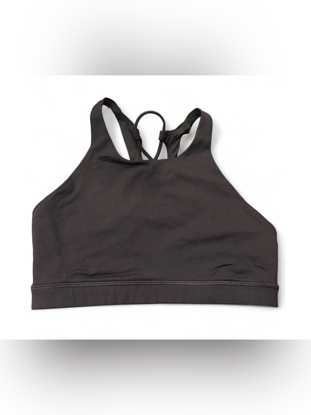 LuluLemon Black Strappy Sports Bra Size 4